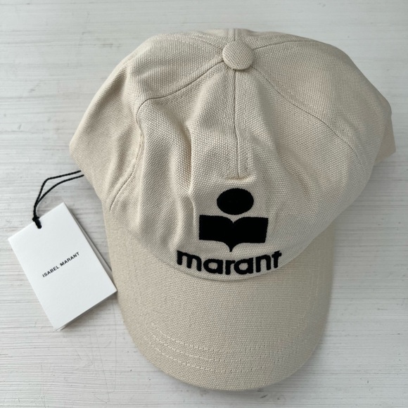 Isabel Marant unisex off-white cap - Picture 1 of 5